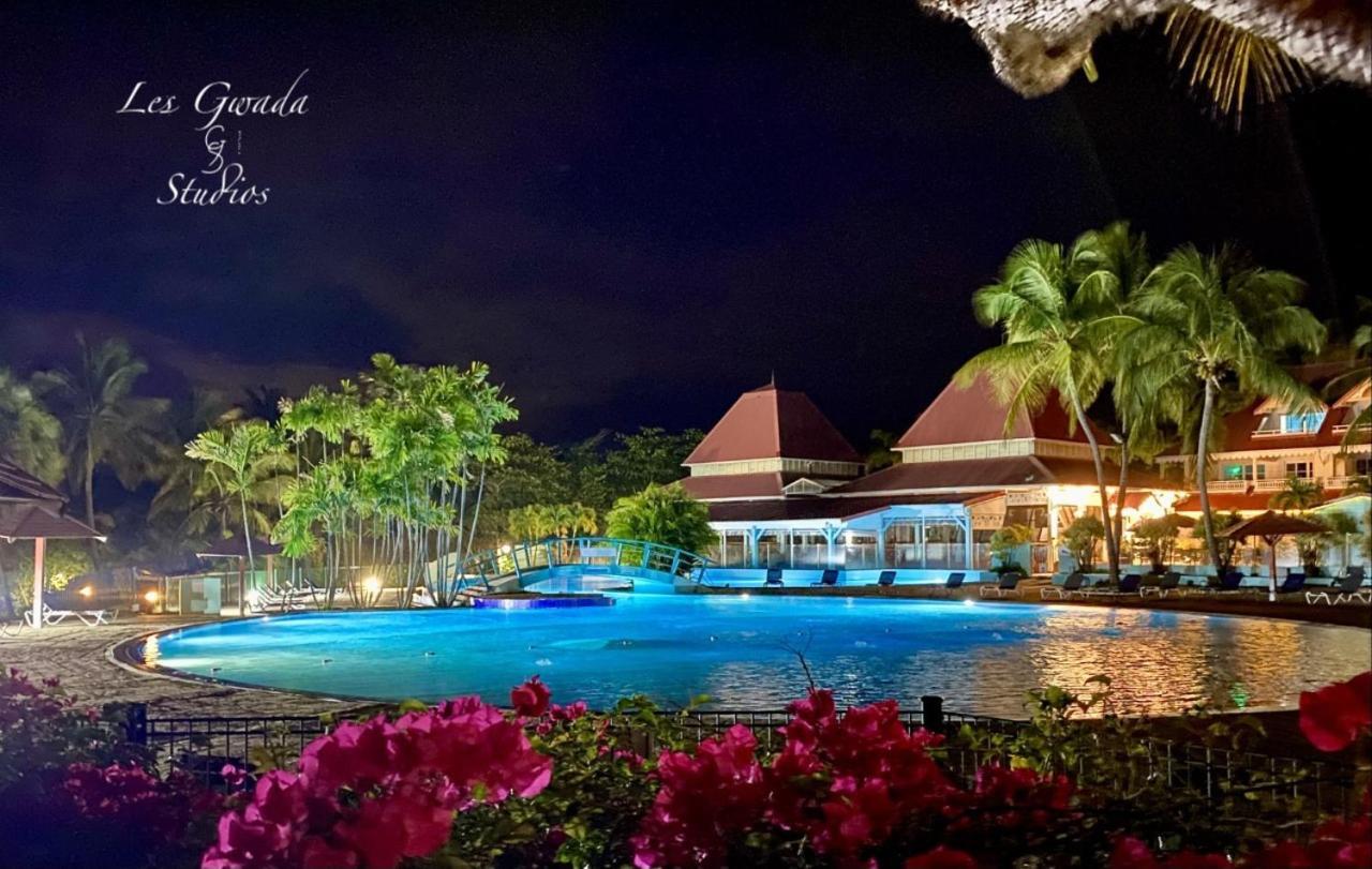 Acces Direct Plage, Vue Mer D'Exception, Les Gwada Studios, Village Vacances ساينت آن المظهر الخارجي الصورة
