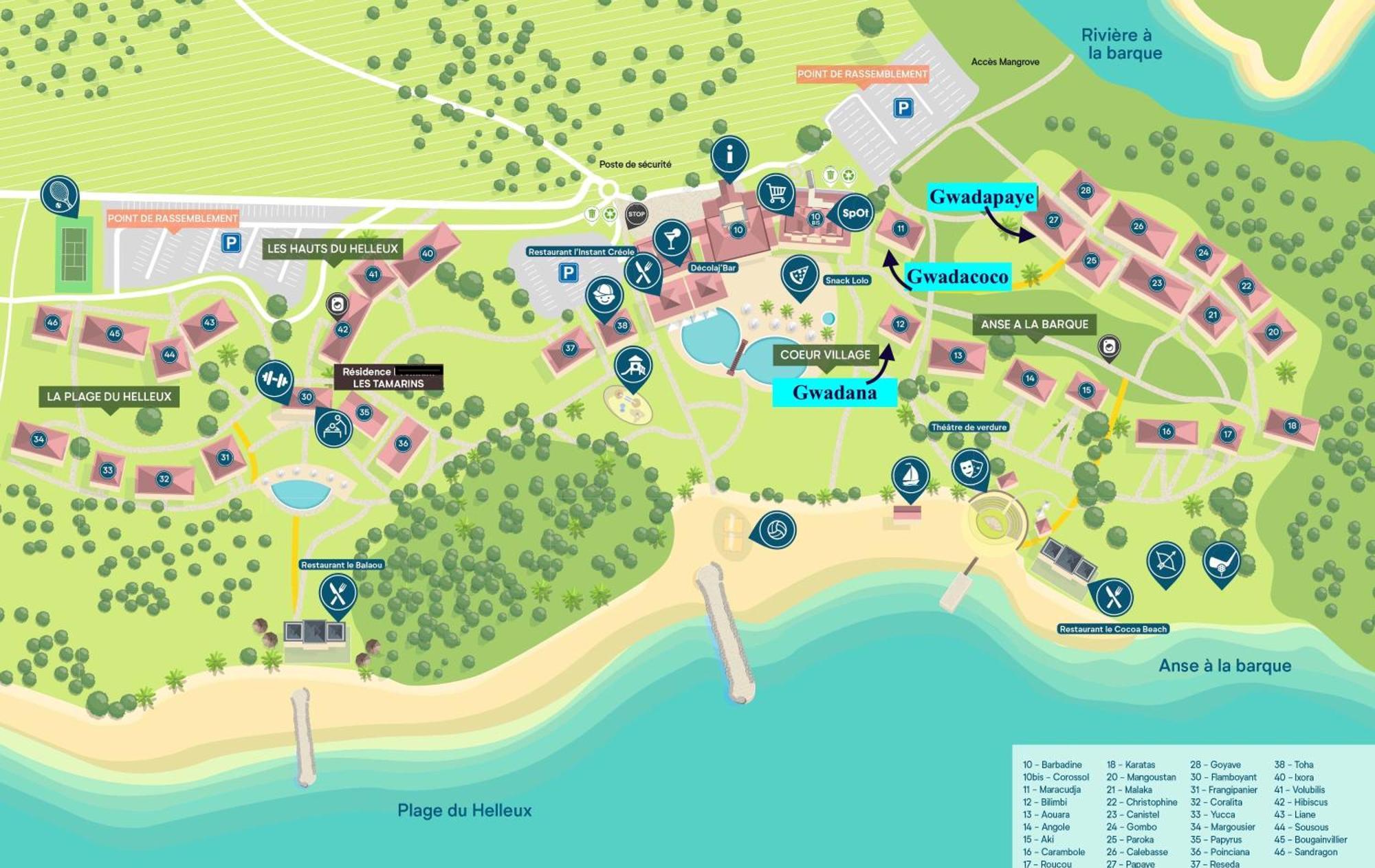 Acces Direct Plage, Vue Mer D'Exception, Les Gwada Studios, Village Vacances ساينت آن المظهر الخارجي الصورة